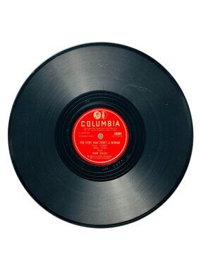 Frank Sinatra For Every Man Theres A Woman 10in Shellac 78rpm Columbia 38089 VG+